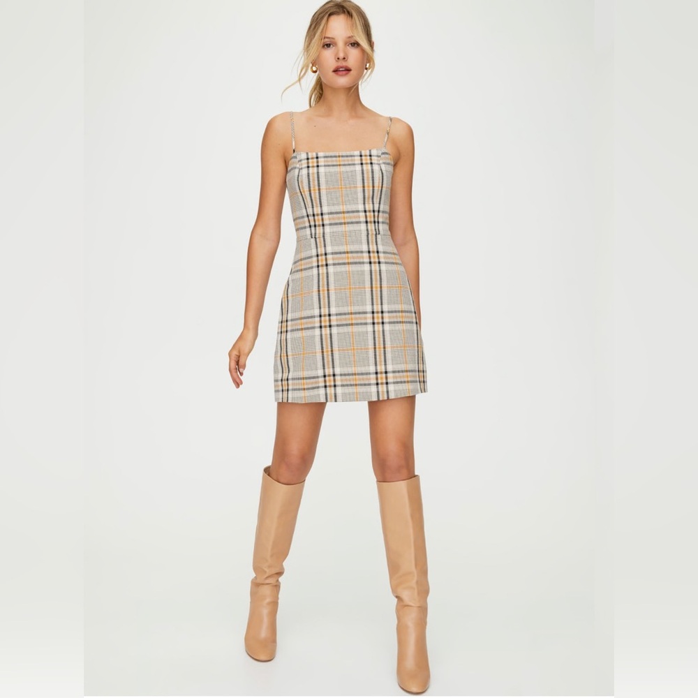 Wilfred Isabelle Dress | Espace/Cairo Gold Op | Size 6